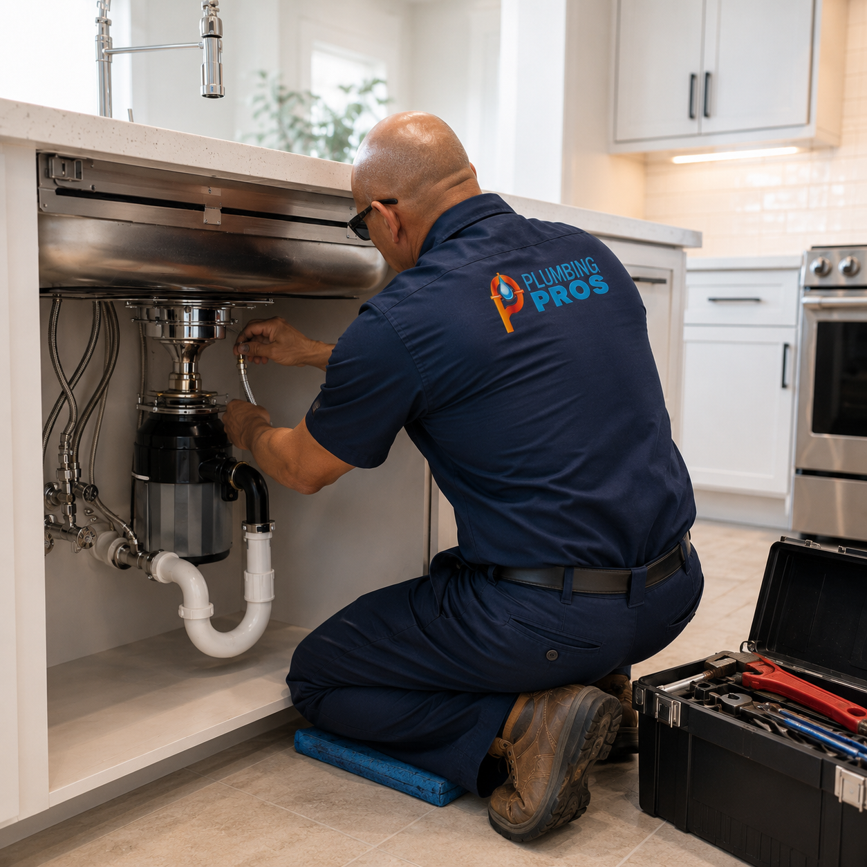 Kitchen fixture installation by Plumbing Pros Las Vegas