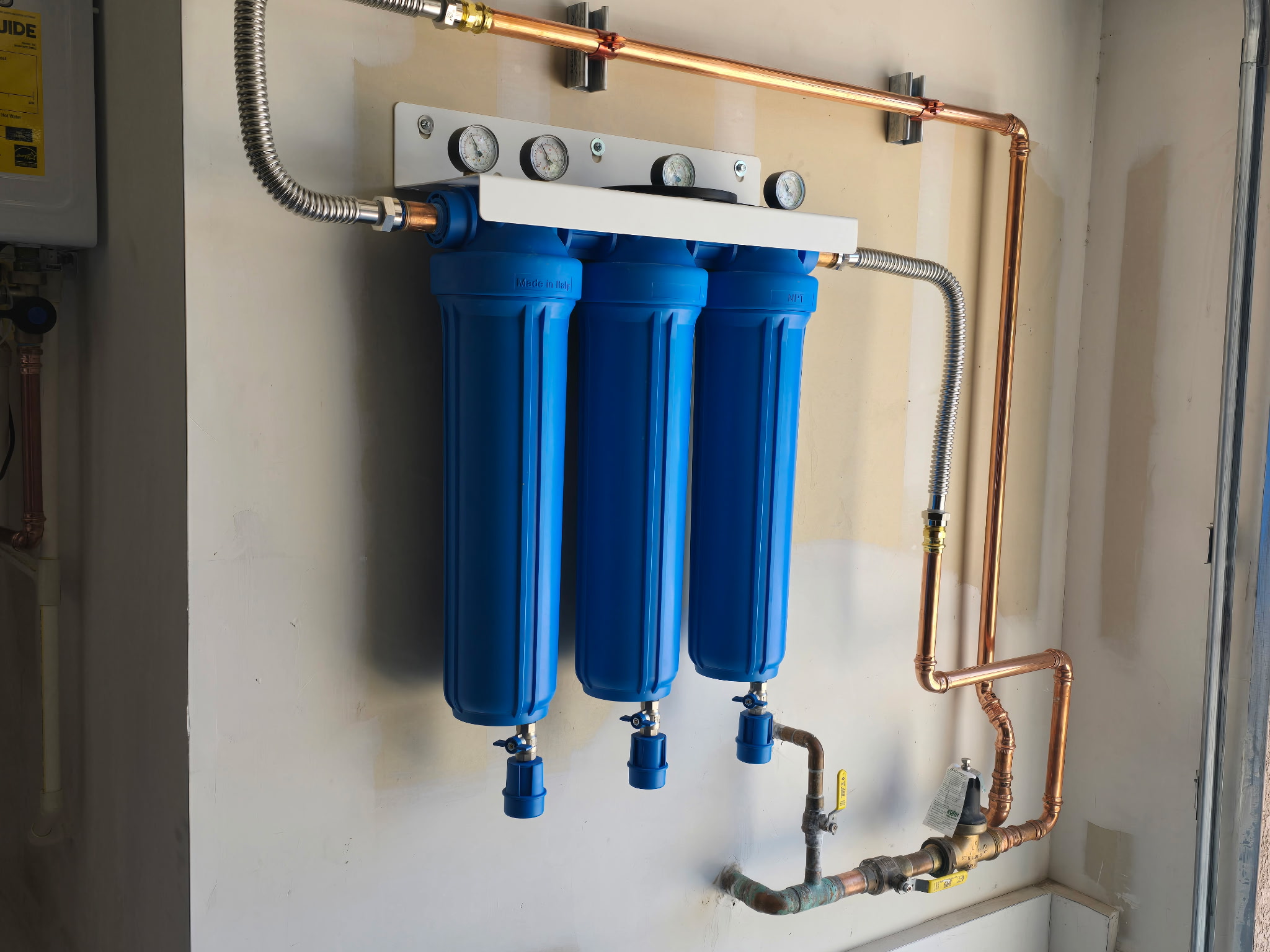 Navien tankless water heater installation Las Vegas by Plumbing Pros