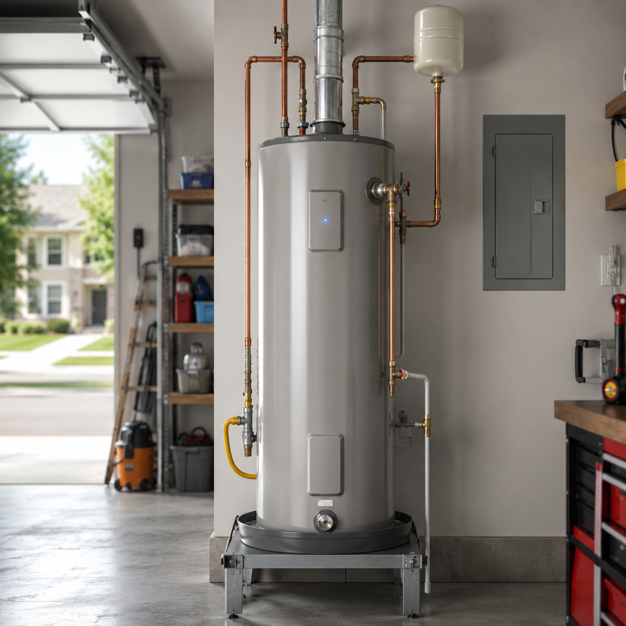 Water heater installed by Plumbing Pros Las Vegas